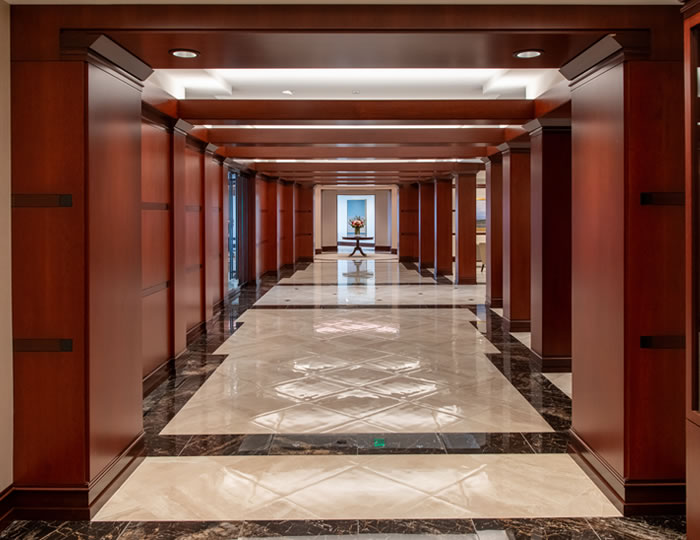 Baker · Wotring LLP | Baker · Wotring LLP renovates historic space in JP Morgan Chase Tower